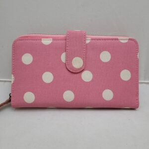 Ladies Wallet – Pink Polkadot