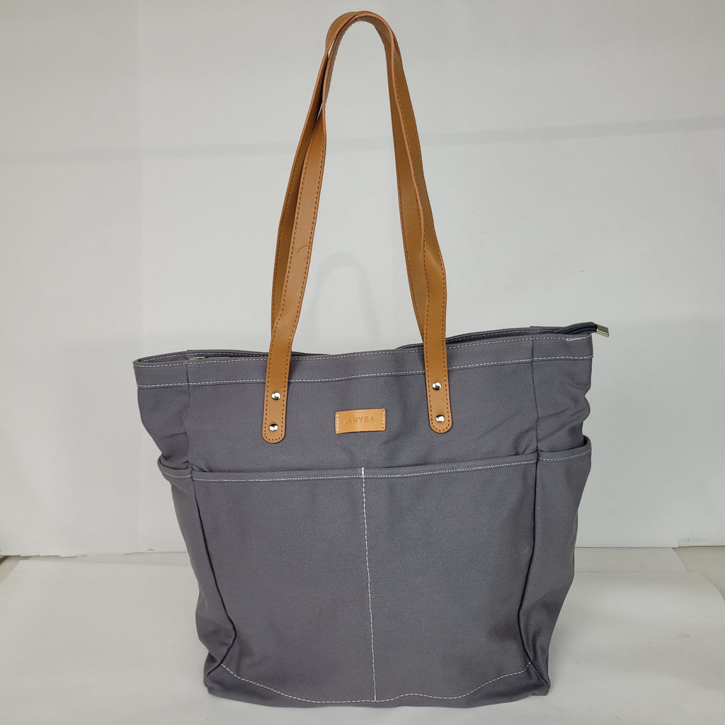 Canvas Tote Bag - Grey