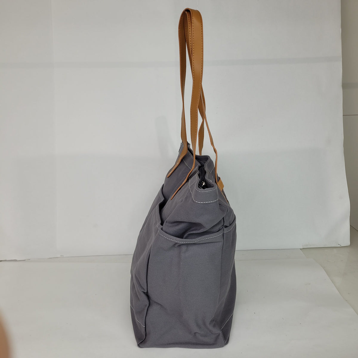 Canvas Tote Bag - Grey