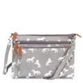 Ladies Crossbody Handbag – Grey Horse Print