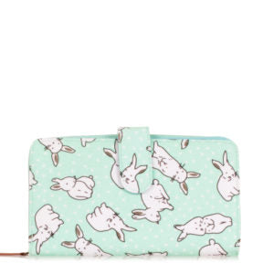 Ladies Wallet – Rabbit Water Blue