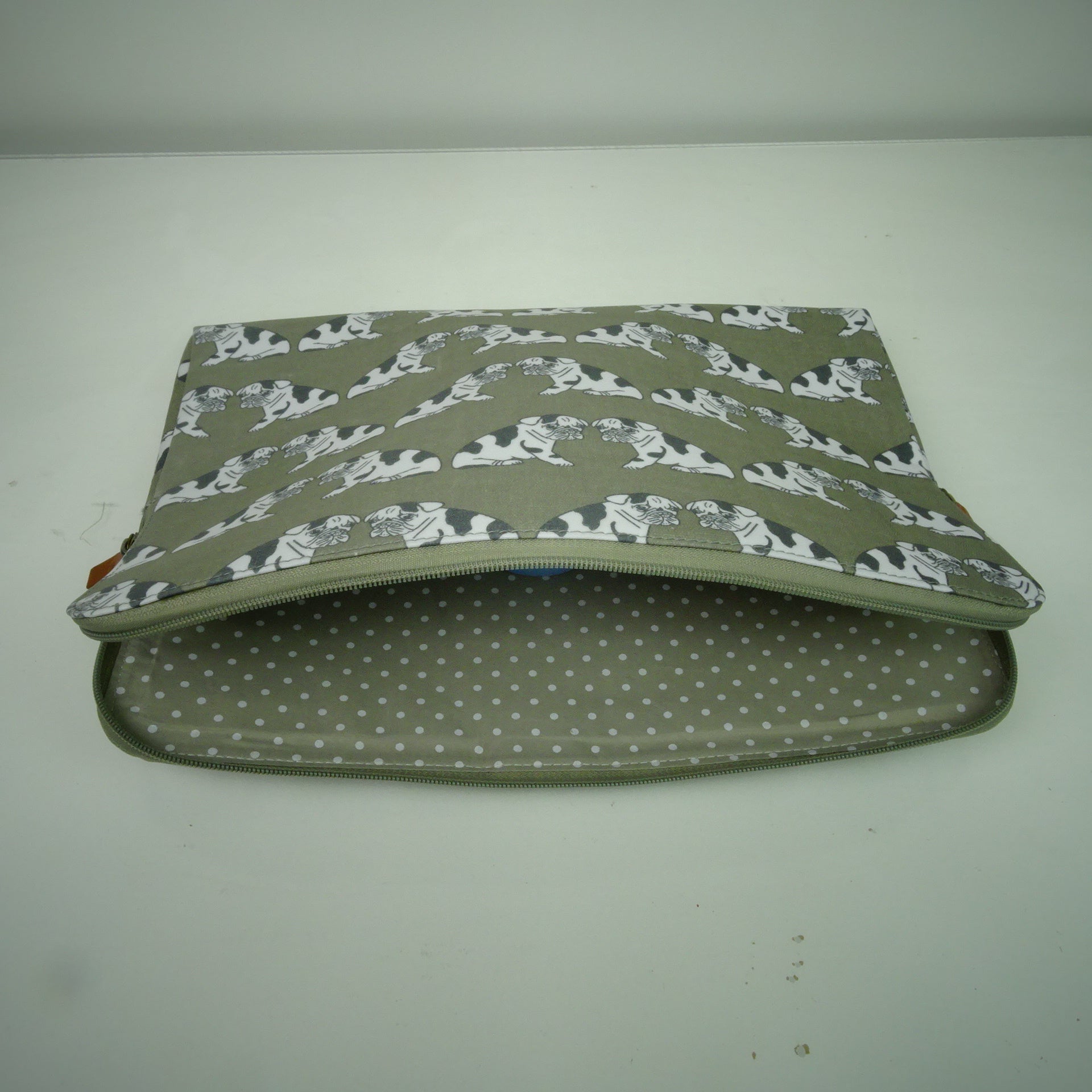Laptop Protective Case - French Bull Dog - Grey - 15"