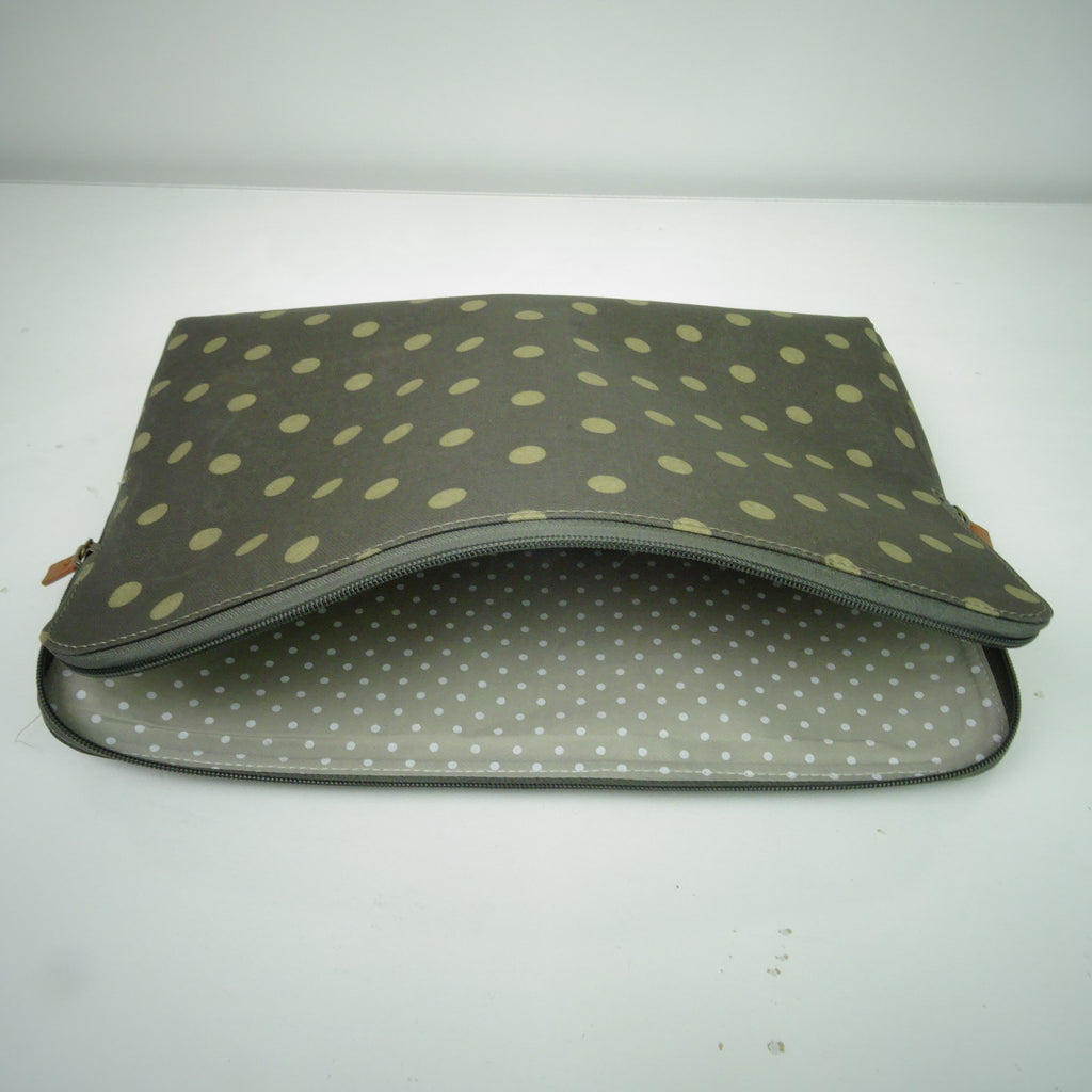 Laptop Protective Case - Grey Polka Dot - 15"