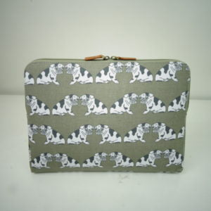 Laptop Protective Cover - French Bulldog - Grey - 13 "