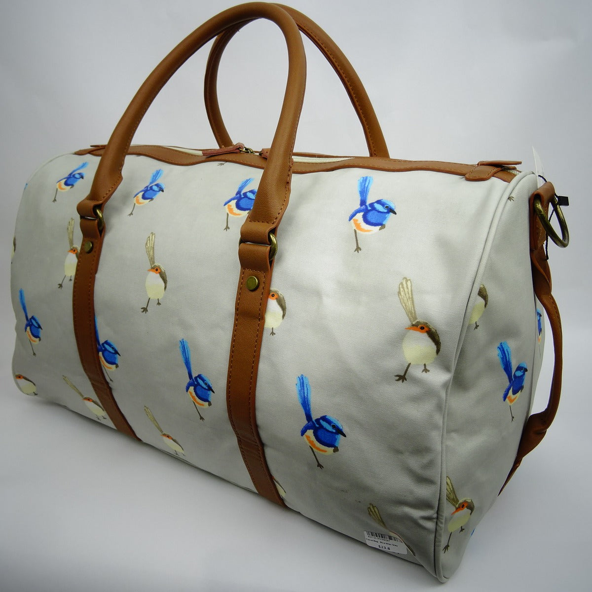 Travel Weekender Crossbody Bag – Australian Natives Print