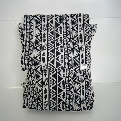 Backpack - Fabric - Black/White