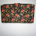 Ladies Wallet – Black Floral Print