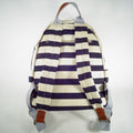 Australian Inspired Backpack - Stripe with Gold Polka Dot