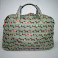 Large Travel Bag – Dachshund Green