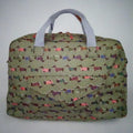 Large Travel Bag – Dachshund Olive Green