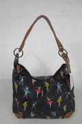 Shoulder Bag – Ballerina Black | Matt Polyester Cloth