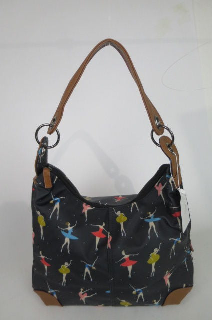Shoulder Bag – Ballerina Black | Matt Polyester Cloth