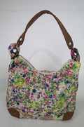 Shoulder Bag – Light Pink Floral | Matt Polyester Cloth