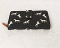 Ladies Wallet – Black Horses