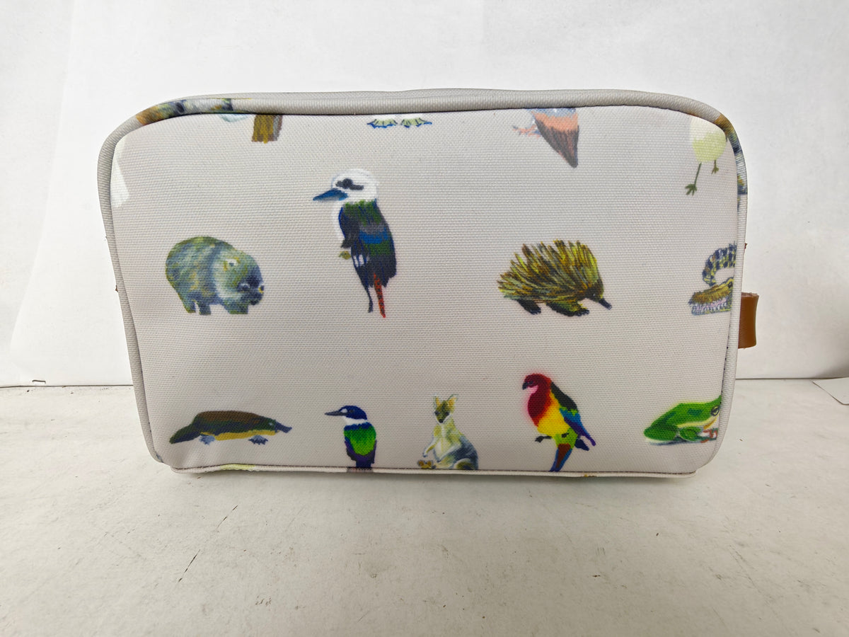 Cosmetic & Toiletry Bag - Native Animals