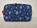 Cosmetic & Toiletry Bag - Navy Floral